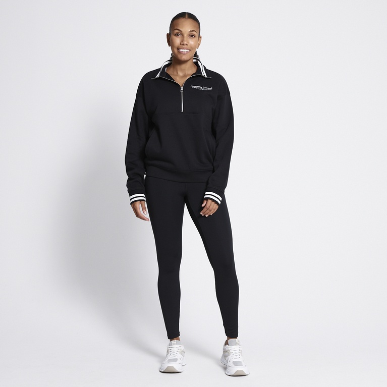 Half zip sweatshirt "Half zip collar jacket"